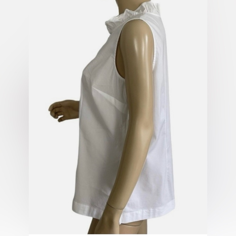 RSVP BY TALBOTS POPLIN PINEAPPLE-EMBELLISHED SHEL… - image 7